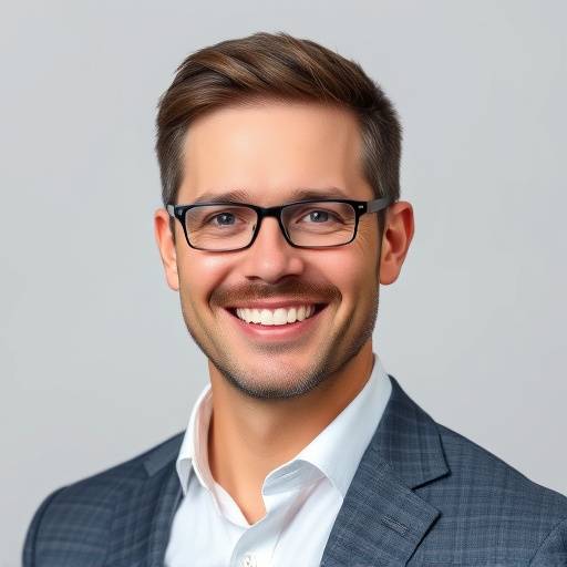 Professional headshot of James Miller, CEO of Aurora Studios, smiling confidently