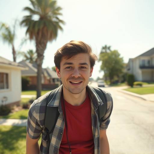 Scene from the comedy short film 'The Misadventures of Bob'